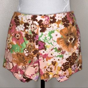 J. Crew Floral Shorts - Size 6